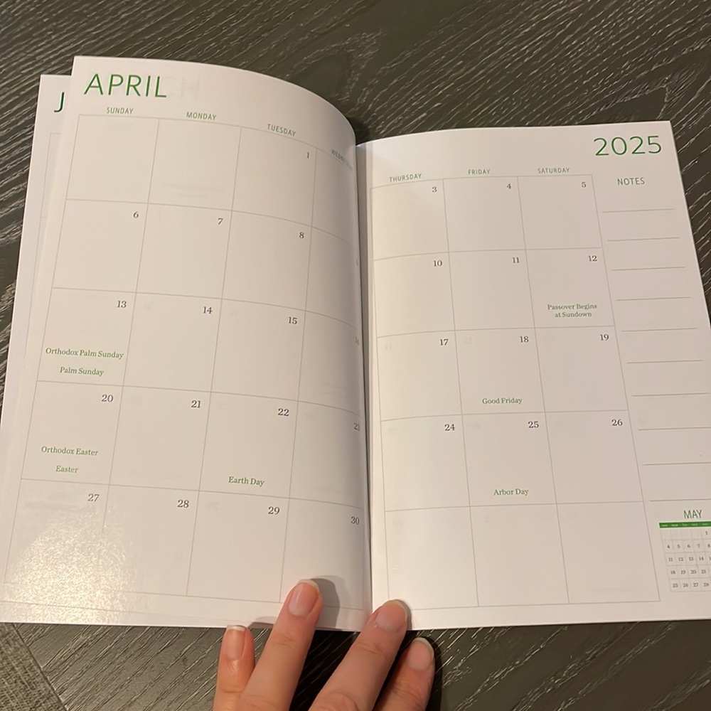 2025 Monthly Planner, donating 10/10, free if bundled - Picture 4 of 4